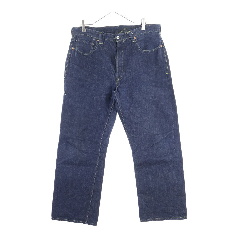 FULLCOUNT(フルカウント) WW2 COTTON DENIM PANTS S0105 大戦モデル デニムパンツ ボタンフライ ストレートジーンズ インディゴ S0105-24