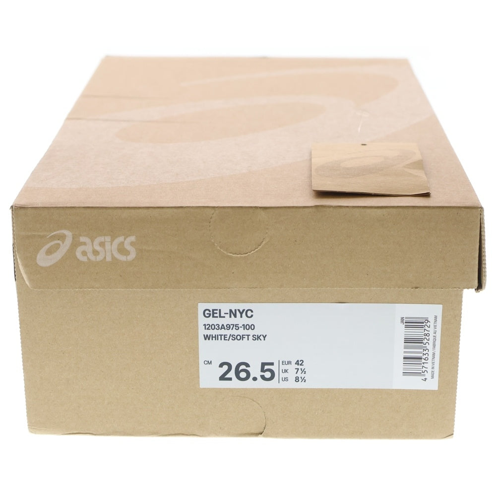 ASICS(アシックス) ×ATMOS GEL-NYC HYOUZAN ローカットスニーカー ホワイト/ブルー 1203A975 100