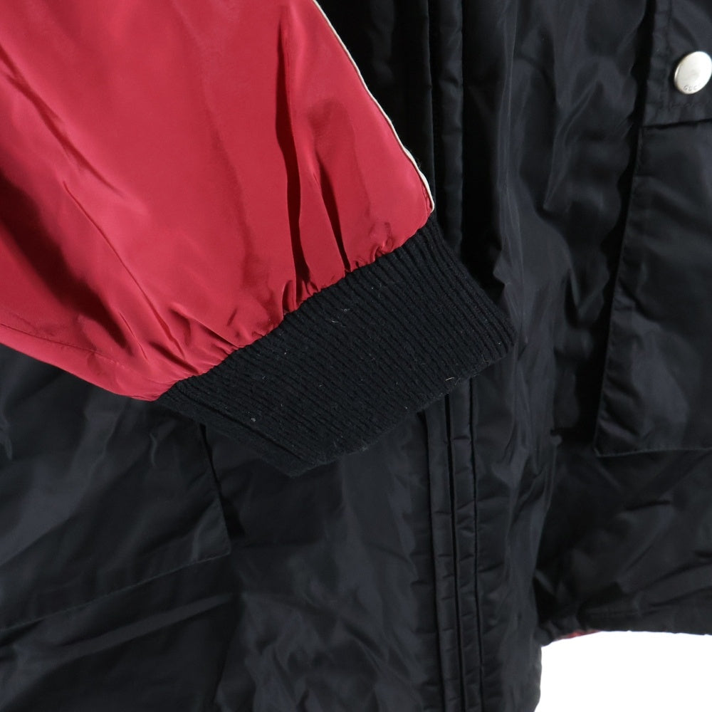GUCCI(グッチ) 中綿入り フーディコート レッド/ブラック 538275 Z9687