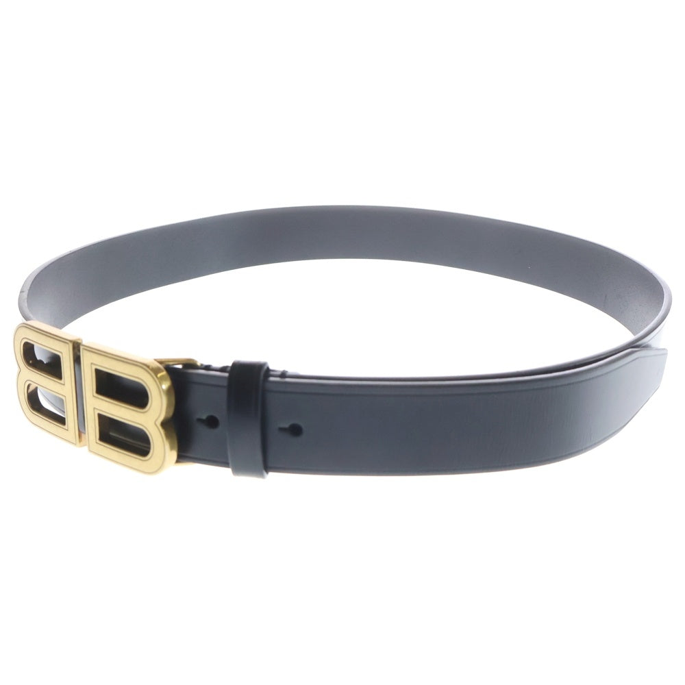 BALENCIAGA(バレンシアガ) BBロゴバックルベルト ブラック レディース 673523