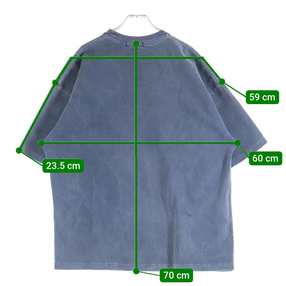 NAUTICA(ノーティカ) Too Heavy Pigment Dyed Pocket SS Tee ヘビーウェイト ピグメントダイ ポケット付き半袖Tシャツ クルーネックカットソー ネイビー