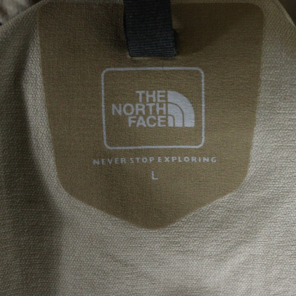 THE NORTH FACE(ザノースフェイス) ロゴ刺繍 ベンジャー ジャケット ベージュ NPW11536