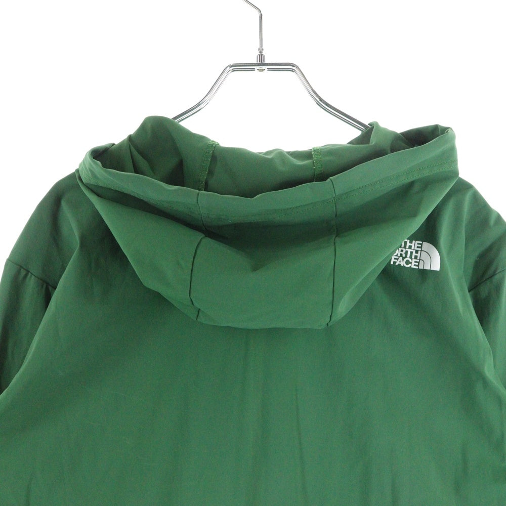 THE NORTH FACE(ザノースフェイス) SUNSHADE HOODIE ストレッチ ナイロン ジップパーカー グリーン NT11625