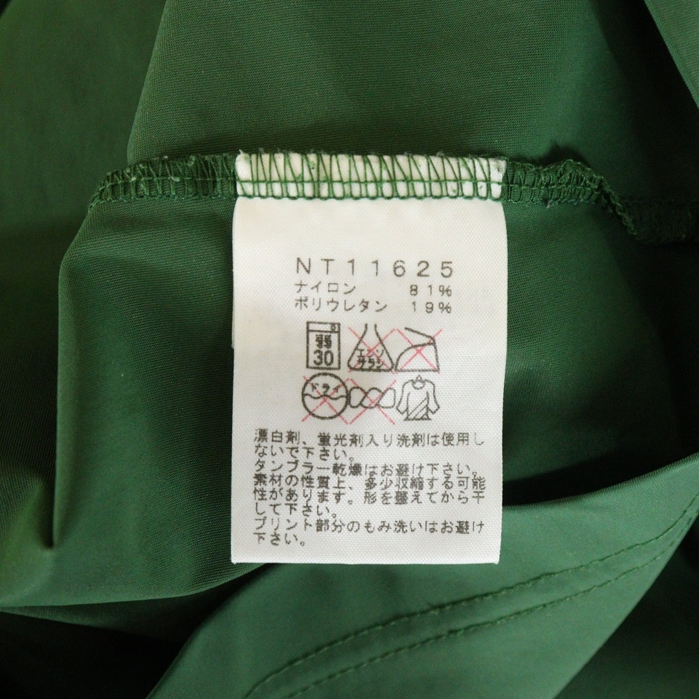 THE NORTH FACE(ザノースフェイス) SUNSHADE HOODIE ストレッチ ナイロン ジップパーカー グリーン NT11625