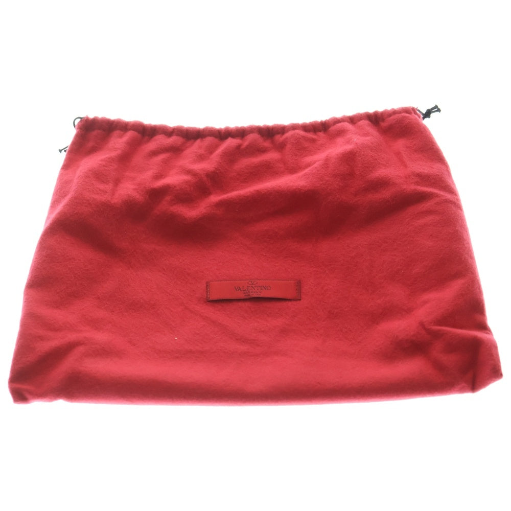 VALENTINO(ヴァレンティノ) ロックスタッズ ナイロン ポーチ ブラック レディース