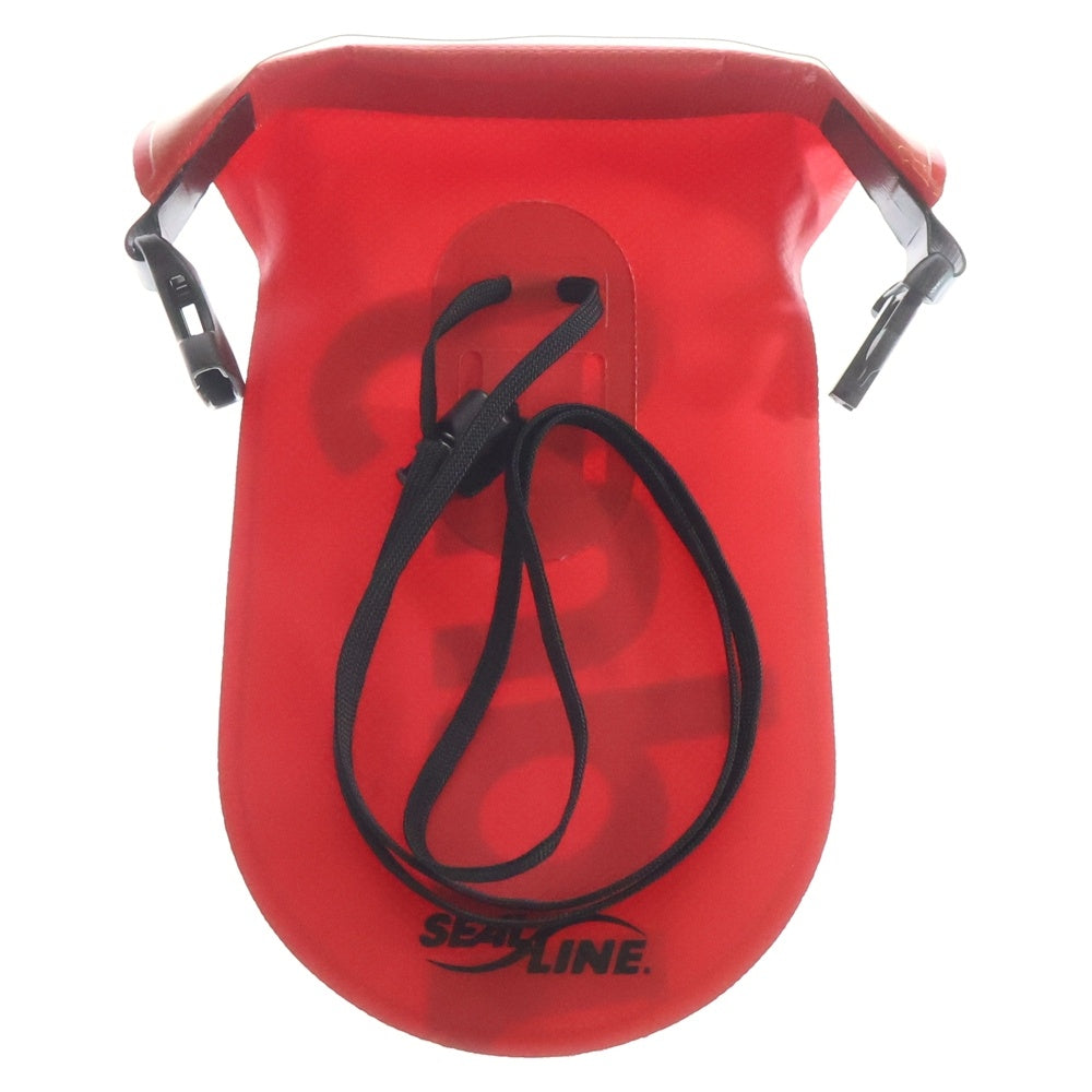 SUPREME(シュプリーム) SealLine See Pouch ロゴプリント 防水ケース レッド レディース