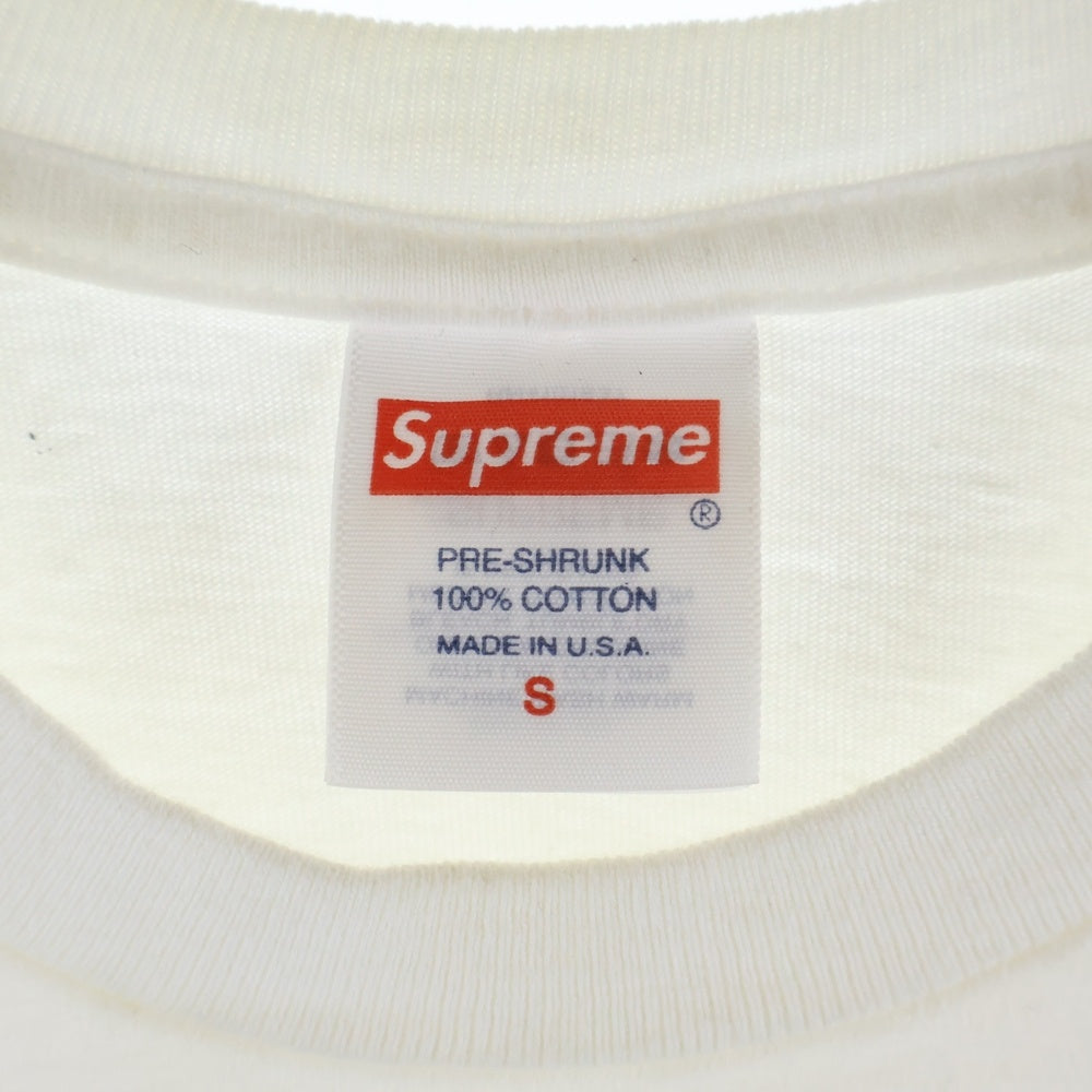 SUPREME(シュプリーム) 23SS Box Logo S/S Tee ボックスロゴプリント クルーネック 半袖Tシャツ ホワイト
