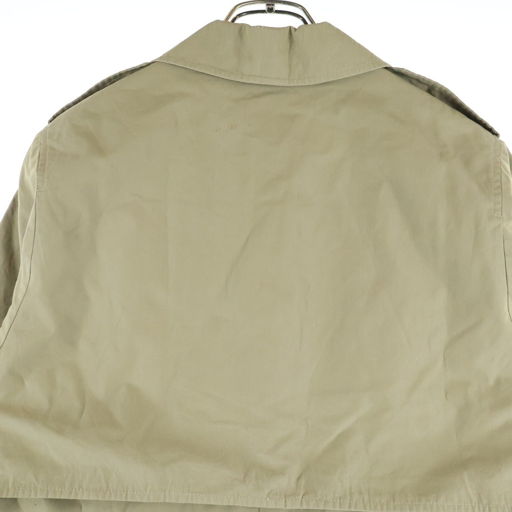 BURBERRYS(バーバリーズ) 80s ダブルブレストトレンチコート エポレット ノバチェック ベージュ