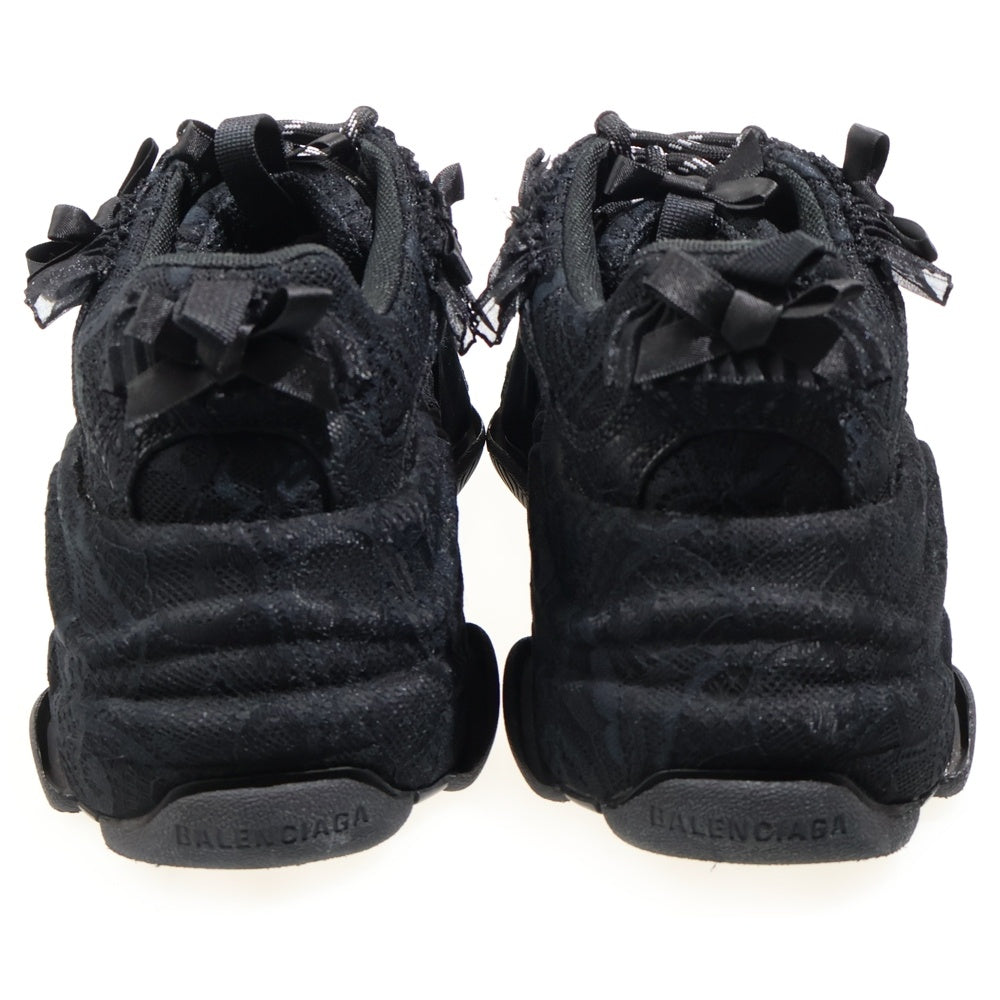 BALENCIAGA(バレンシアガ) Triple S トリプル S レースアップローカットスニーカー ブラック 524039