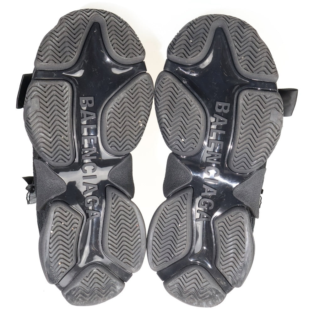 BALENCIAGA(バレンシアガ) Triple S トリプル S レースアップローカットスニーカー ブラック 524039