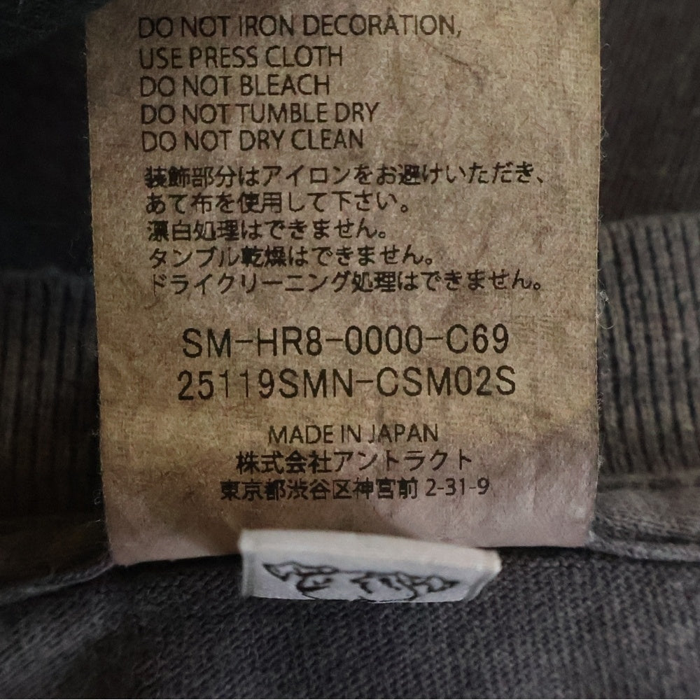 SAINT MICHAEL(セントマイケル) 25SS × NEIGHBORHOOD STHD SS TEE SM-HR8-0000-C69 ネイバーウッド プリント クルーネック 半袖Tシャツ グレー