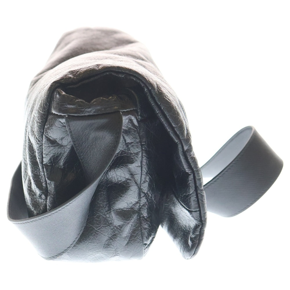 BALENCIAGA(バレンシアガ) MONACO FLAP MES S モナコ スモール レザー ショルダーバッグ ブラック 806630 2ABCI レディース