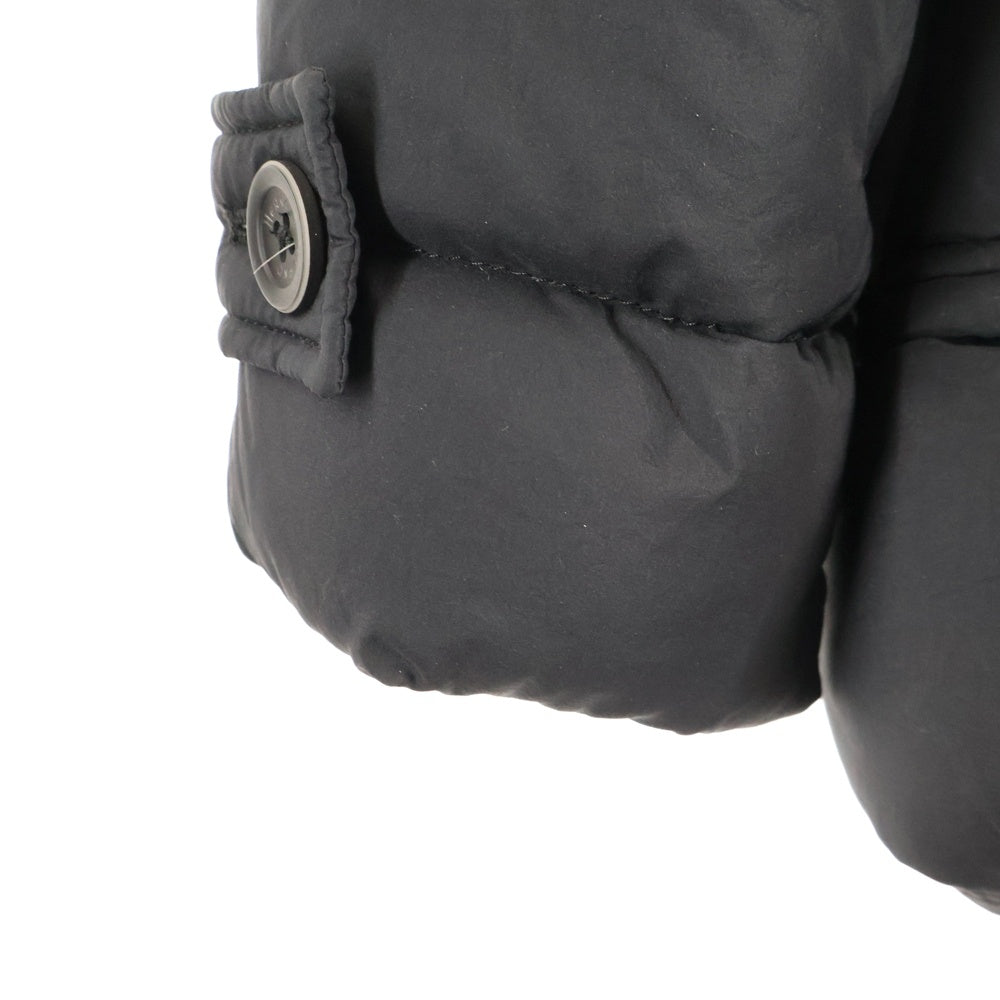 HERNO(ヘルノ) ナイロン ダブルジップ ダッフルダウンコート ブラック PI009ULE