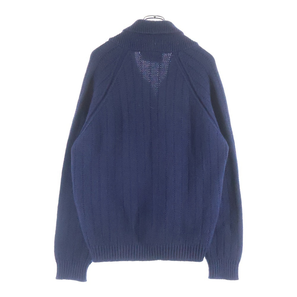 GUCCI(グッチ) カシミヤ混 シェリーライン ショールカラーカーディガン ネイビー 696553 XKCFR