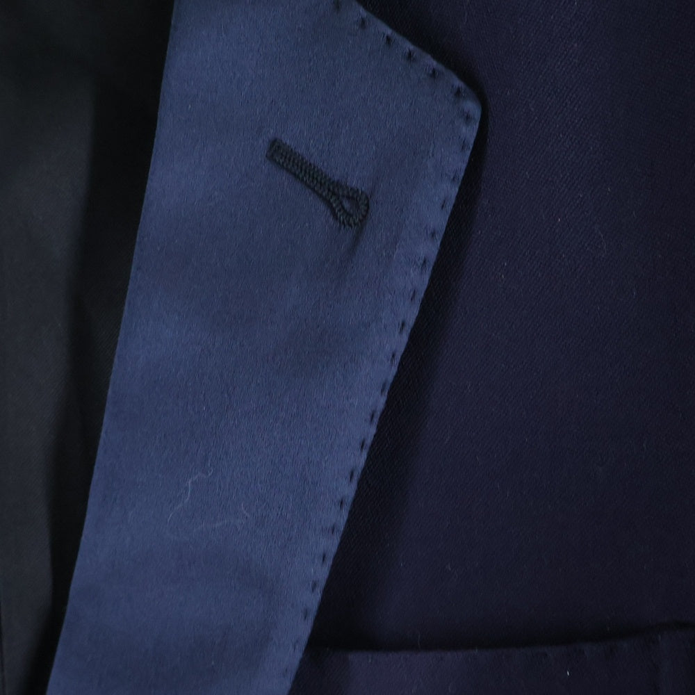 SAINT LAURENT PARIS(サンローランパリ) 15AW Le Smoking Jacket エディ期 1ボタン タキシードジャケット ネイビー 390023 Y682J