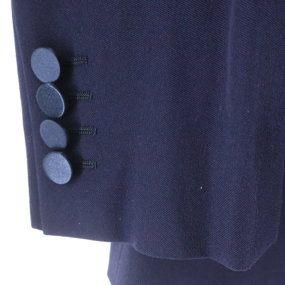 SAINT LAURENT PARIS(サンローランパリ) 15AW Le Smoking Jacket エディ期 1ボタン タキシードジャケット ネイビー 390023 Y682J