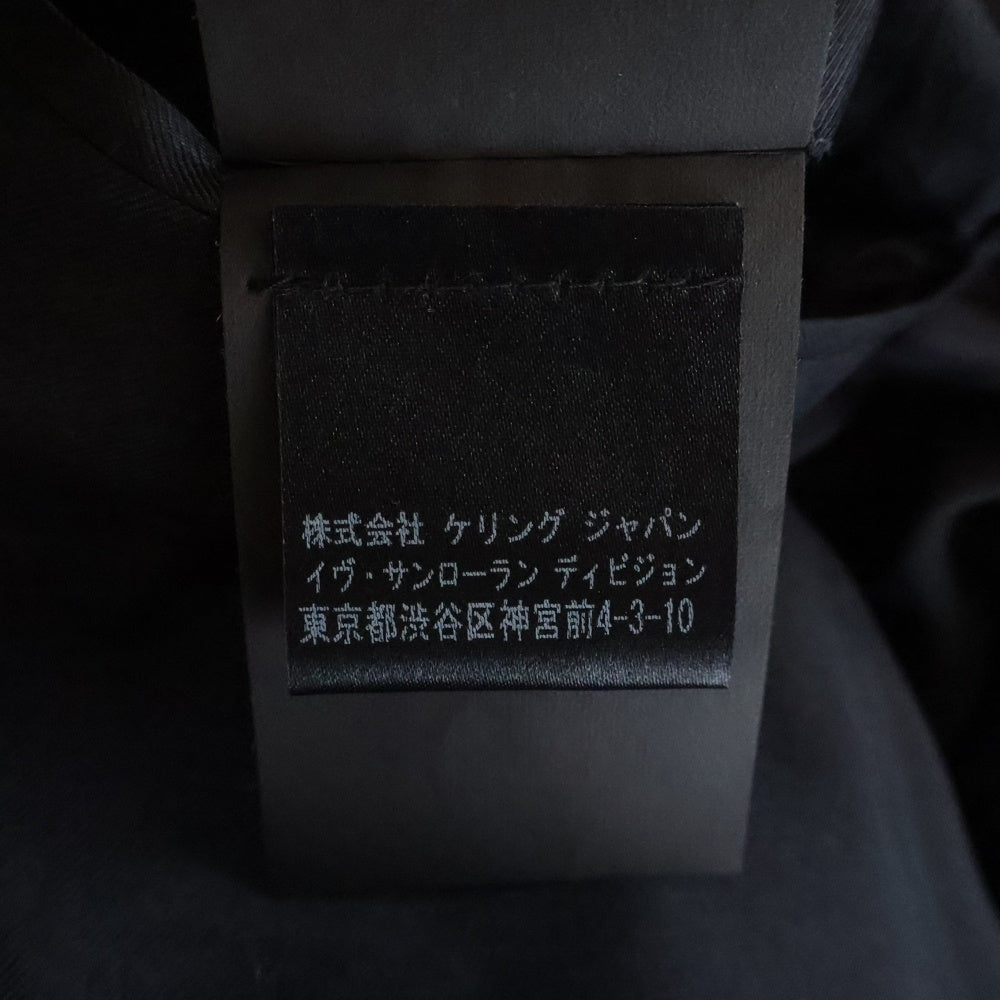 SAINT LAURENT PARIS(サンローランパリ) 15AW Le Smoking Jacket エディ期 1ボタン タキシードジャケット ネイビー 390023 Y682J