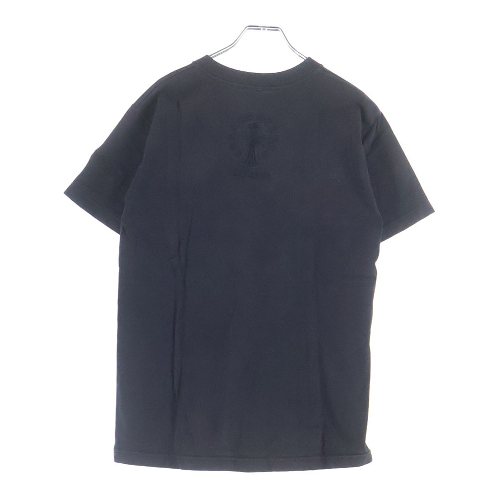 CHROME HEARTS(クロムハーツ) OLD オールドモデル 大阪限定 バック刺繍 ポケット切替 半袖Tシャツ カットソー ブラック