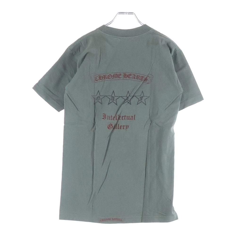 CHROME HEARTS(クロムハーツ) OLD CH T-SHRT US オールド プリント クルーネック 半袖Tシャツ カーキ