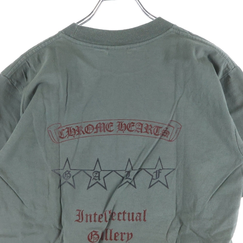 CHROME HEARTS(クロムハーツ) OLD CH T-SHRT US オールド プリント クルーネック 半袖Tシャツ カーキ