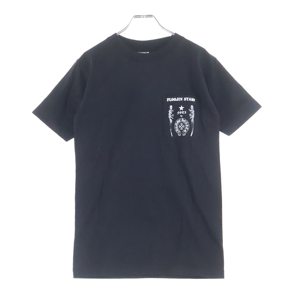 CHROME HEARTS(クロムハーツ) OLD JOE FOTI EXHIBITION 2009 フォティ 日本限定 クルーネック 半袖Tシャツ ブラック