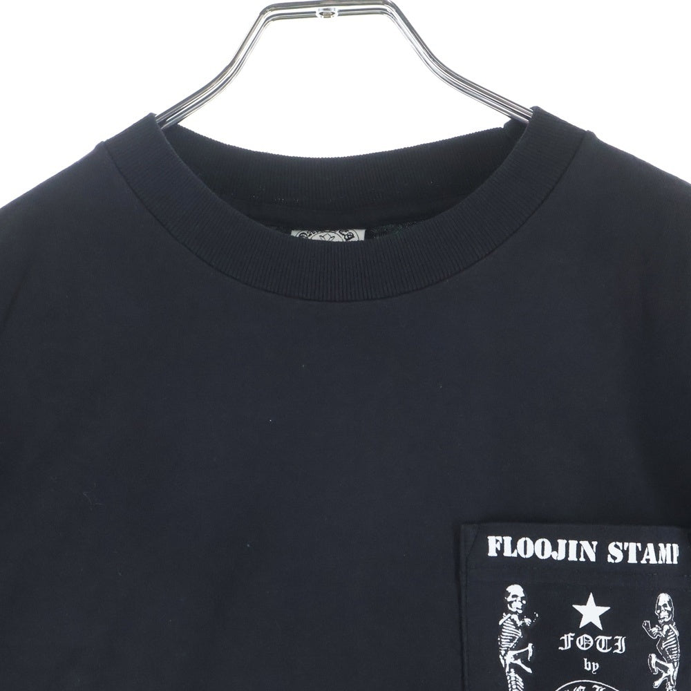 CHROME HEARTS(クロムハーツ) OLD JOE FOTI EXHIBITION 2009 フォティ 日本限定 クルーネック 半袖Tシャツ ブラック