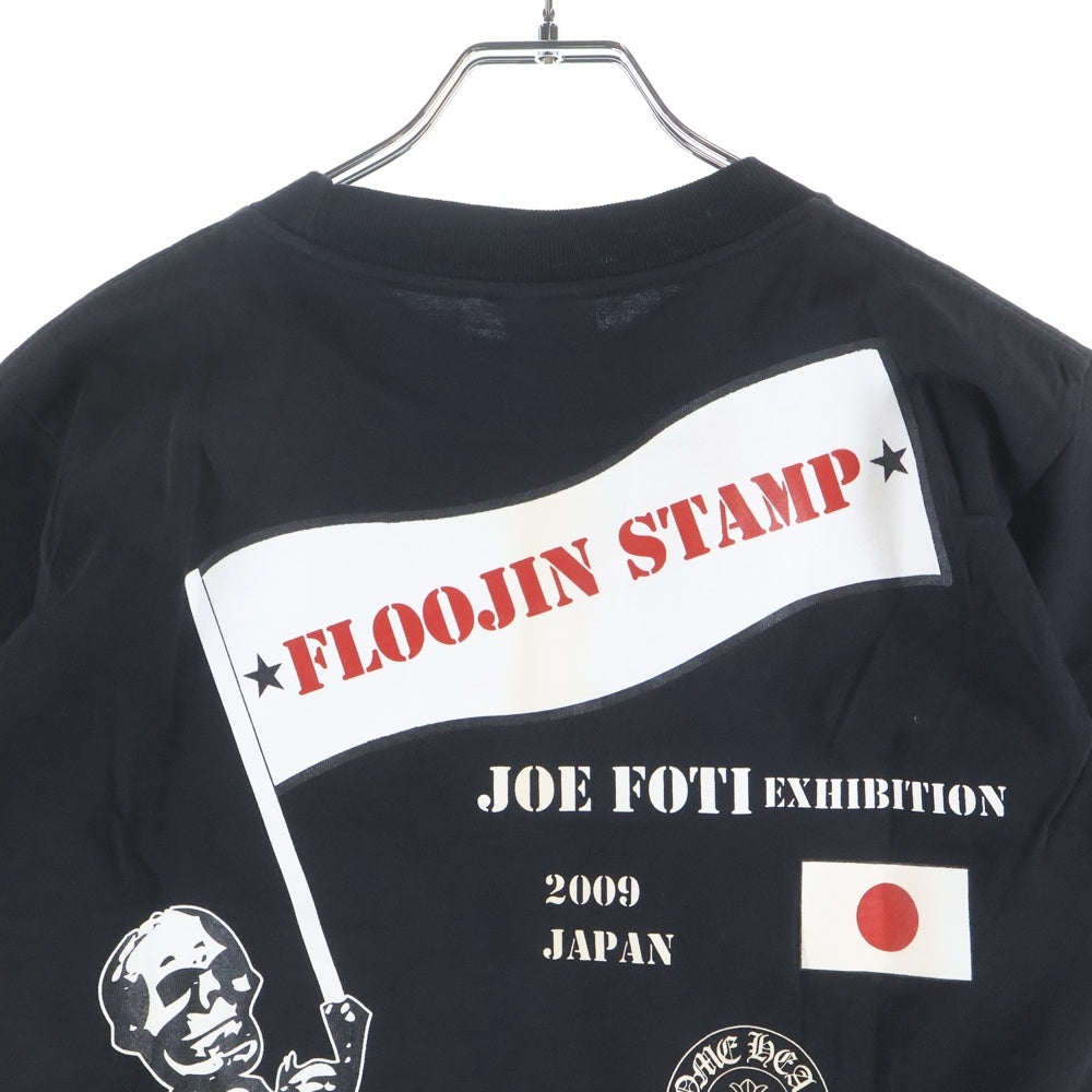 CHROME HEARTS(クロムハーツ) OLD JOE FOTI EXHIBITION 2009 フォティ 日本限定 クルーネック 半袖Tシャツ ブラック