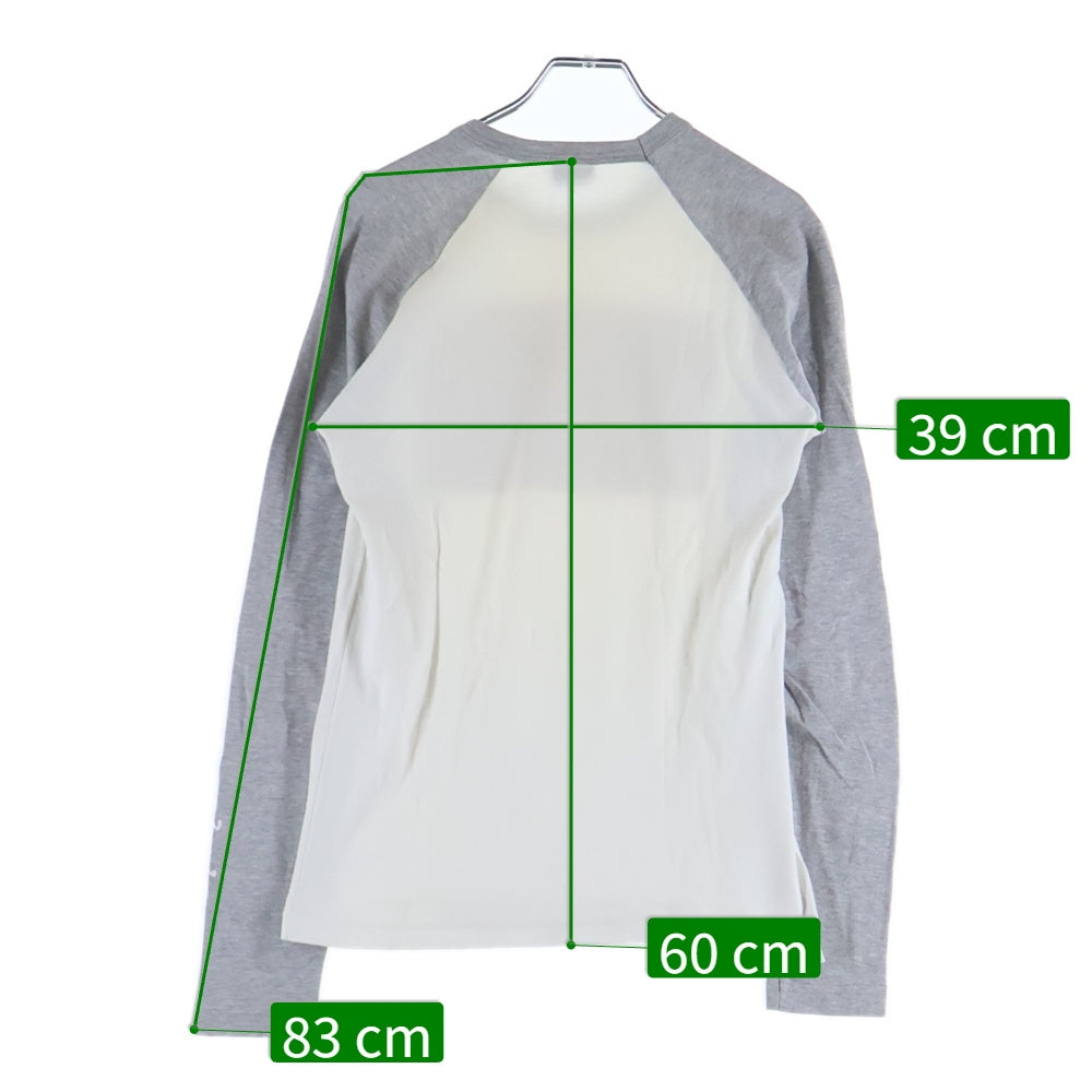 CHROME HEARTS(クロムハーツ) American Flag L/S Tee アメリカンフラッグ クルーネック 長袖Tシャツ ホワイト