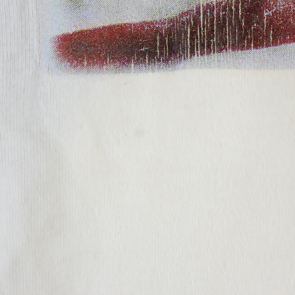 CHROME HEARTS(クロムハーツ) American Flag L/S Tee アメリカンフラッグ クルーネック 長袖Tシャツ ホワイト