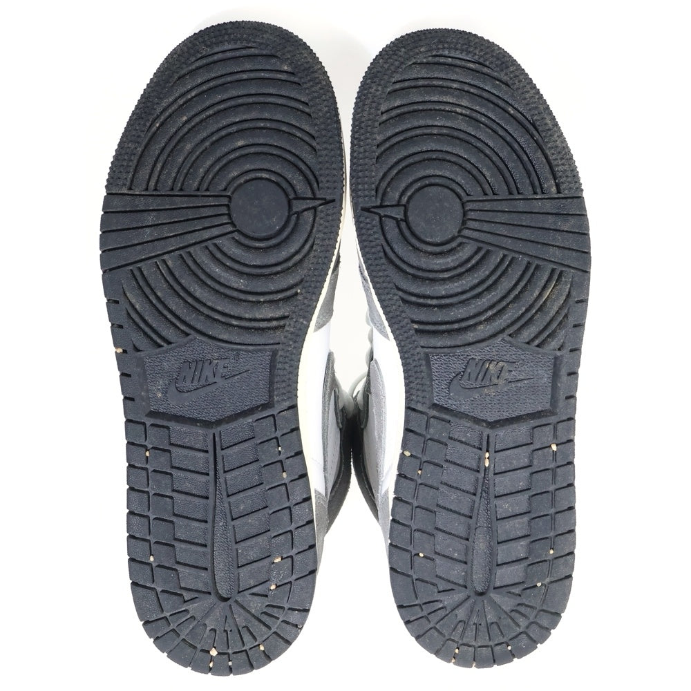 NIKE(ナイキ) AIR JORDAN 1 RETRO HIGH OG GS FD1437-051 エアジョーダン1 ガールズ ハイカットスニーカー US5Y/23.5cm グレー/ホワイト レディース