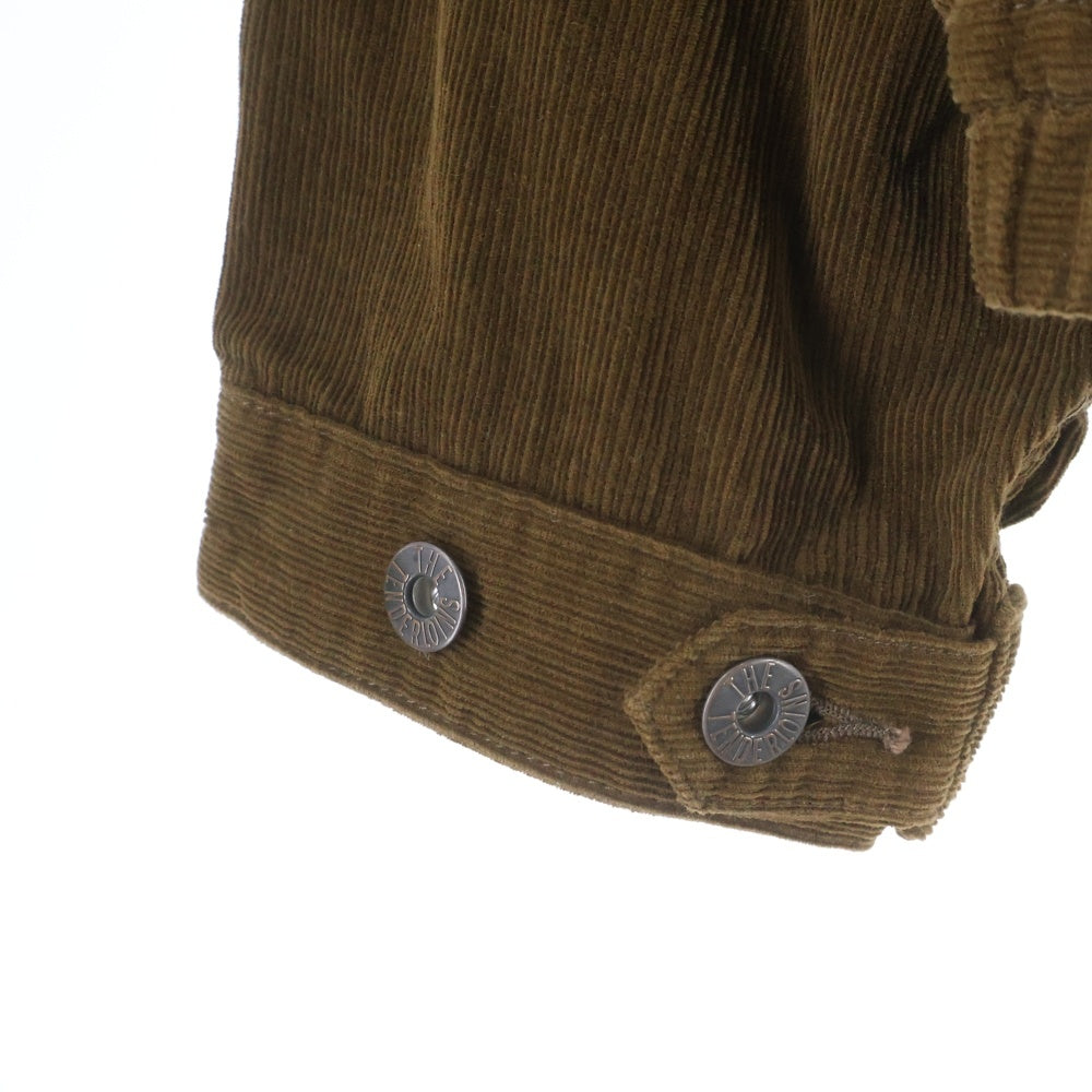 TENDERLOIN(テンダーロイン) 22SS Corduroy JKT コーデュロイジャケット ブラウン