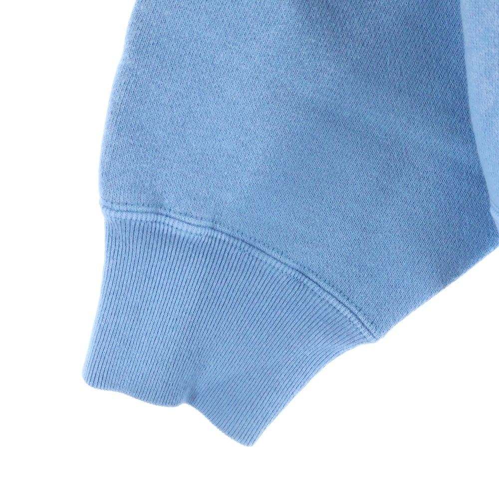 A.PRESSE(アプレッセ) 25AW Vintage Sweat Cardigan ヴィンテージ加工スウェットカーディガン ブルー 25AAP-05-08