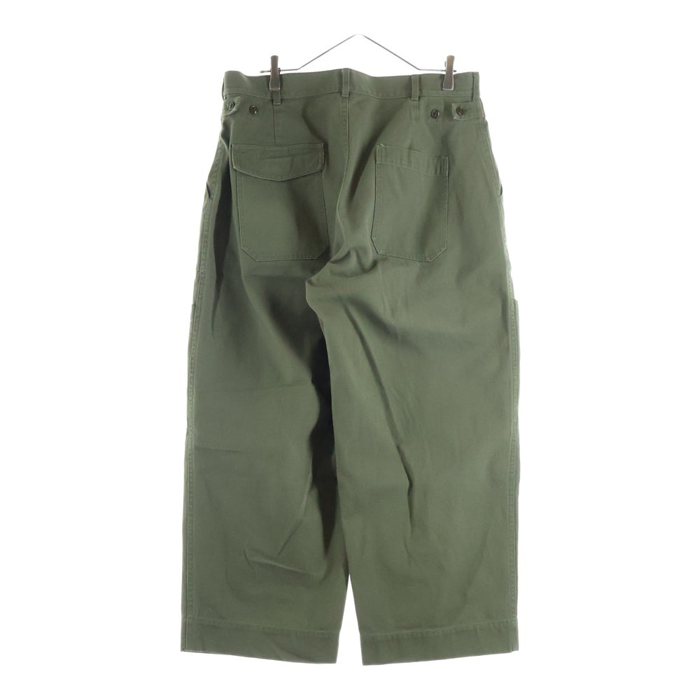A.PRESSE(アプレッセ) USAF Hemmed Bottoms ヘムドボトムズ ファティーグパンツ オリーブ AP-4009