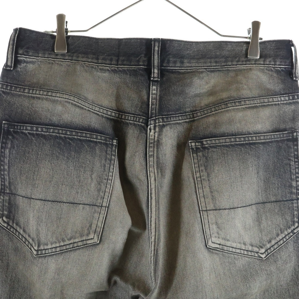 ANCELLM(アンセルム) 25SS AGING WIDE 5P DENIM PANTS エイジングワイド5ポケットデニムパンツ グレー ANC-PT77