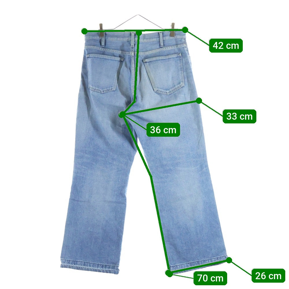 MAATEE&SONS(マーティーアンドサンズ) 25SS DENIM TROUSER TYPE2 タイプ2 デニムトラウザーパンツ インディゴ MT5103-0213