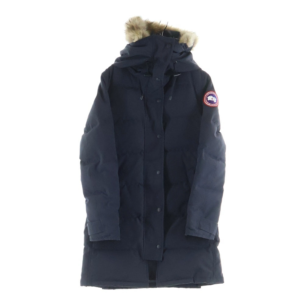 CANADA GOOSE(カナダグース) MACKENZIE PARKA マッケンジーパーカー ファーフーディーダウンコートジャケット レディース ブラック 2302JL