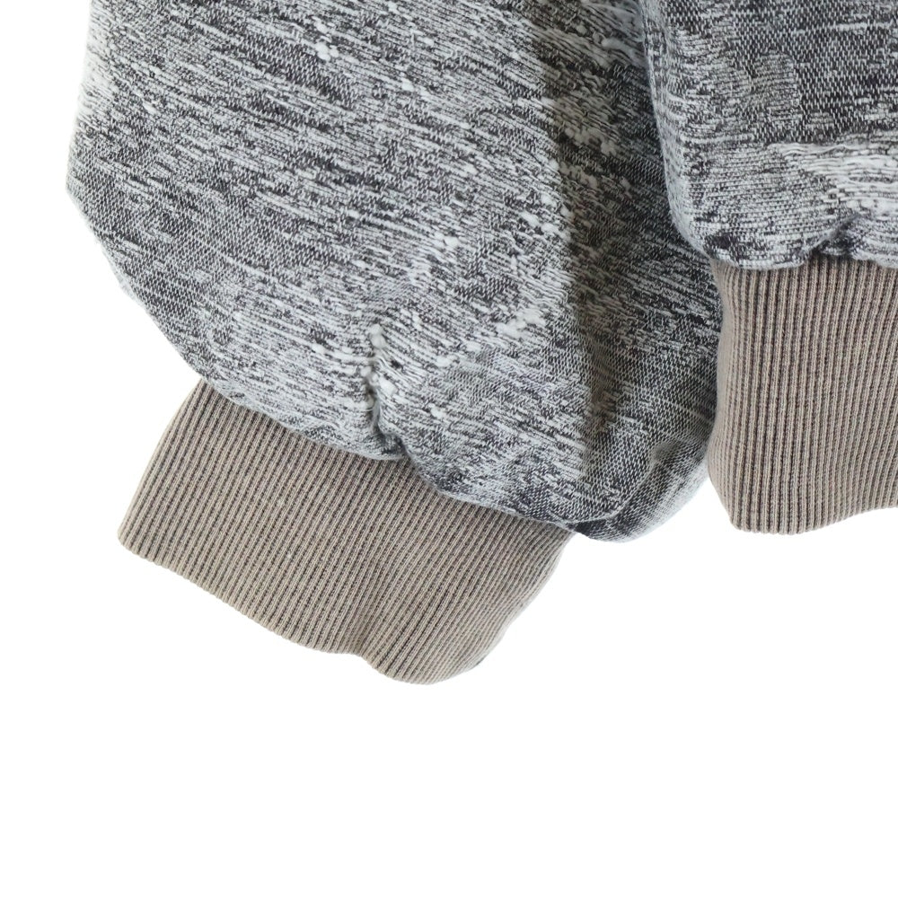 TAAKK(ターク) 24AW DENIM ACTIVE PARKA デニム アクティブパーカー ジップアップフーディー グレー TA24AW-BL225STU