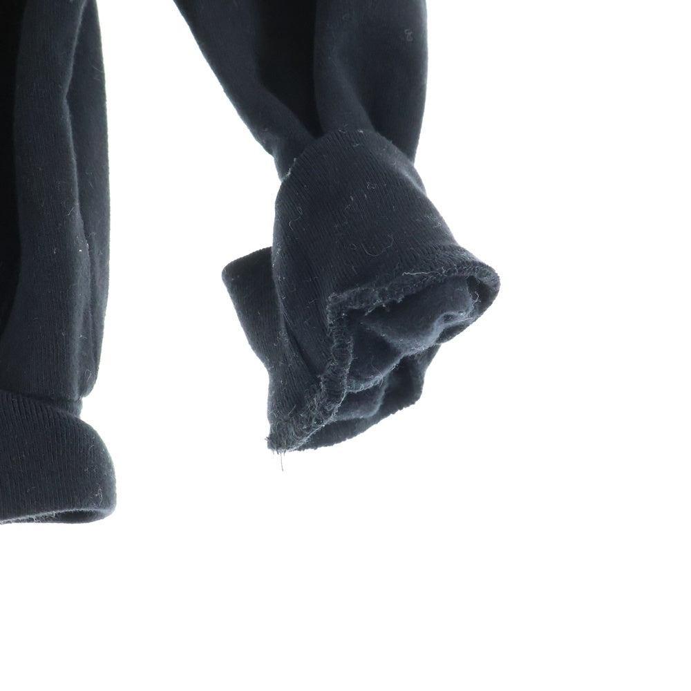 CHROME HEARTS(クロムハーツ) ×The Rolling Stones Lip And Tongue Hoodie ローリングストーンズ リップアンドタン ホースシュープリント ジップアップパーカー ブラック