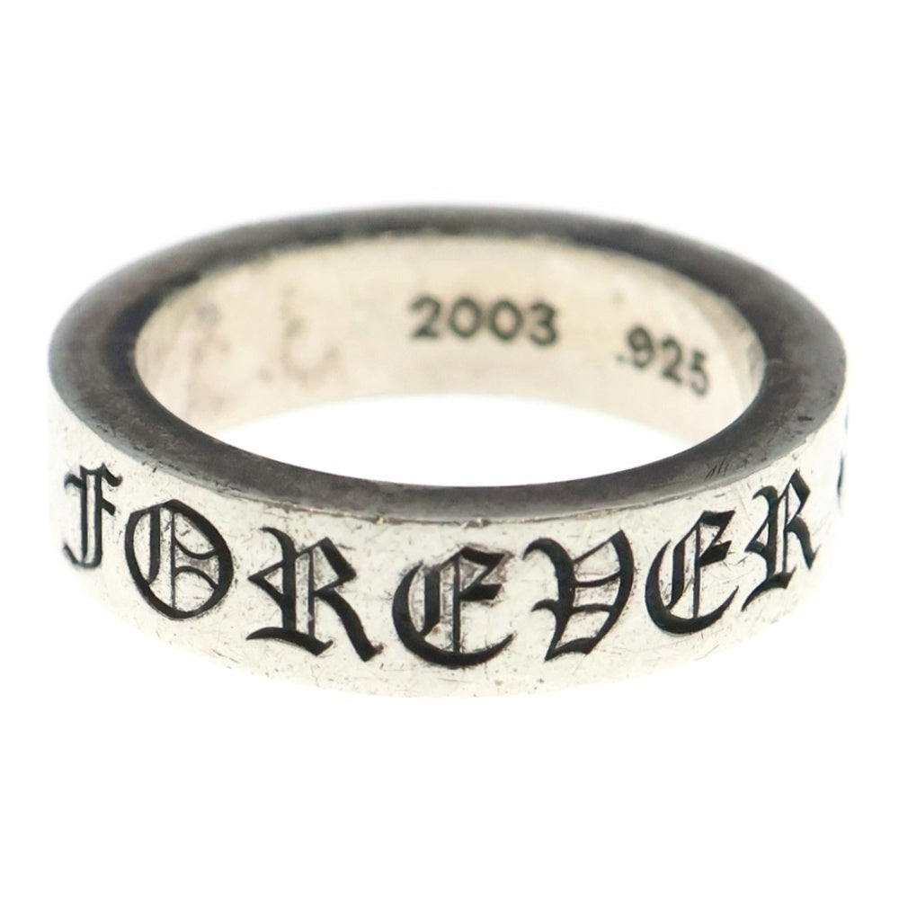 CHROME HEARTS(クロムハーツ) 6mm SPACER FOREVER 6mmスペーサーリング フォーエバーシルバーBCA337