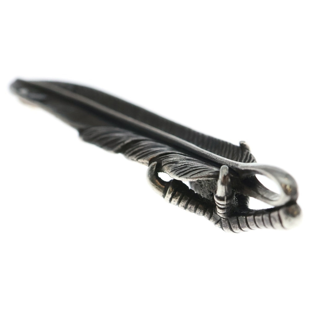 TADY & KING(タディアンドキング) 特大爪SVフェザーK18ウルフ 右向き ペンダントトップ シルバー/ゴールド