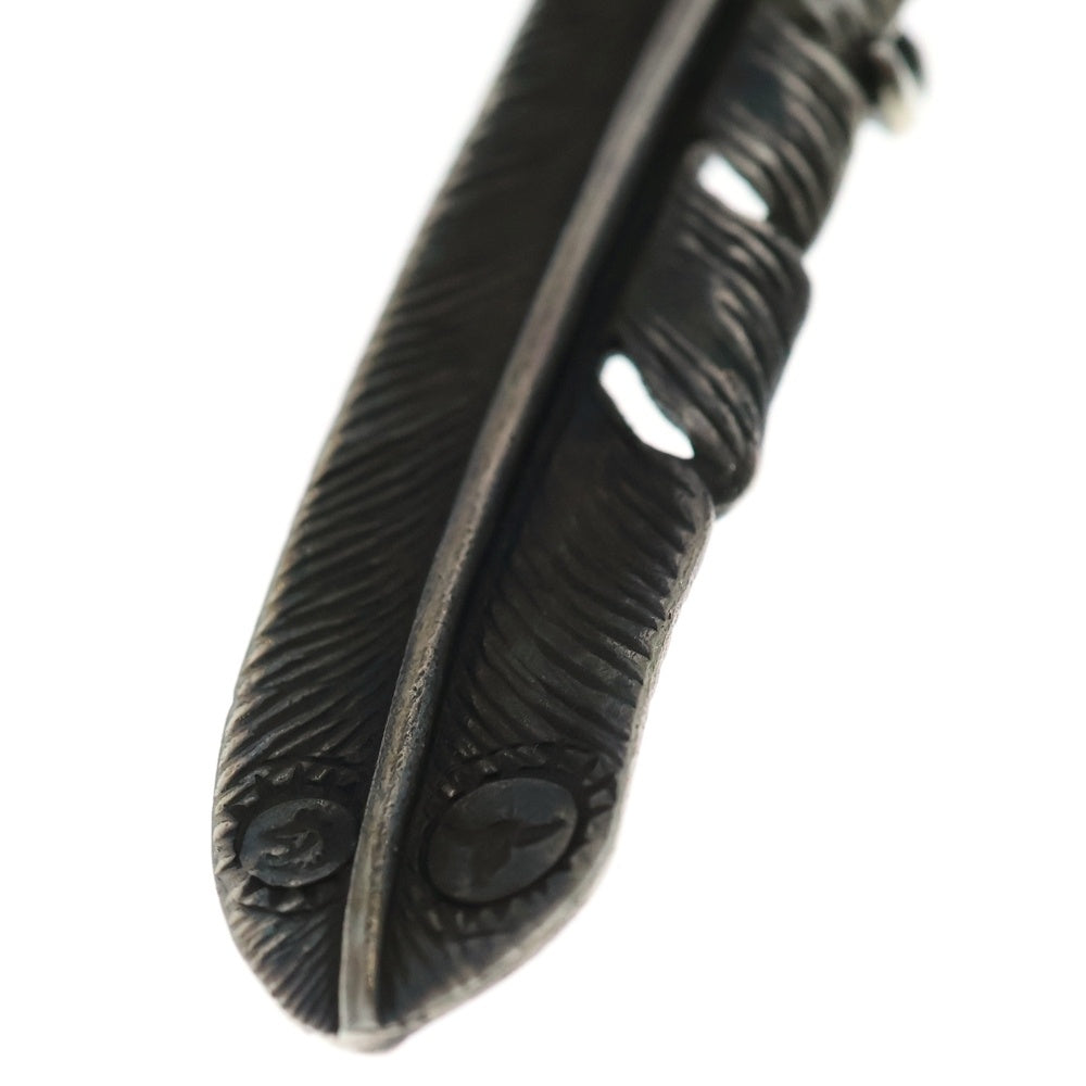 TADY & KING(タディアンドキング) 特大爪SVフェザーK18ウルフ 右向き ペンダントトップ シルバー/ゴールド