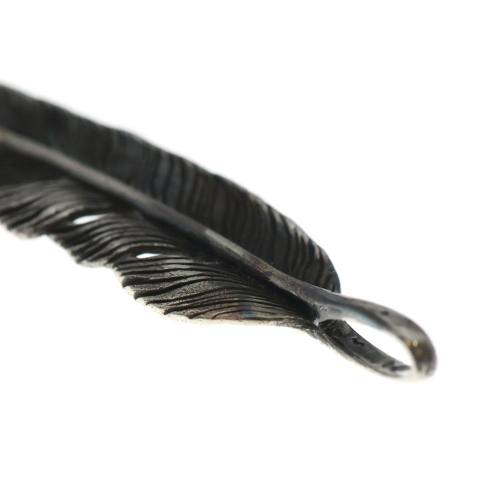 TADY & KING(タディアンドキング) SVフェザー左向き 剣先K18 L ネックレストップ シルバー/ゴールド