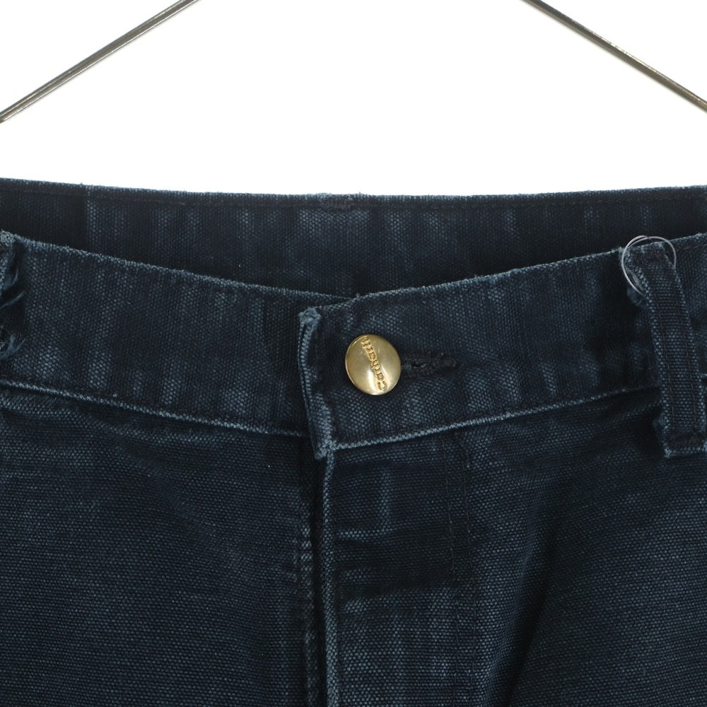 CARHARTT(カーハート) ダブルニー ボロ ダック地ペインターパンツ ブラック