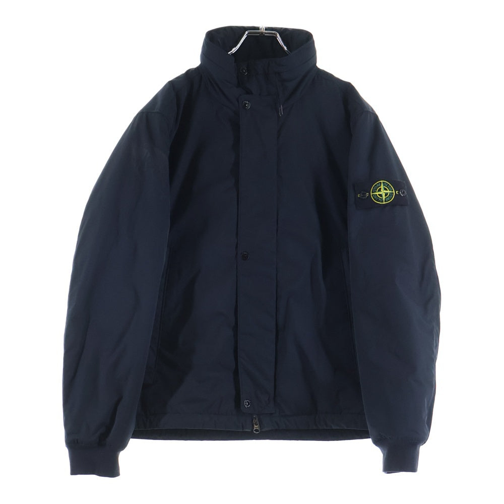 STONE ISLAND(ストーンアイランド) POLYESTER MICRO TWILL ロゴワッペン付き プリマロフト入りジャケット ネイビー 811543726