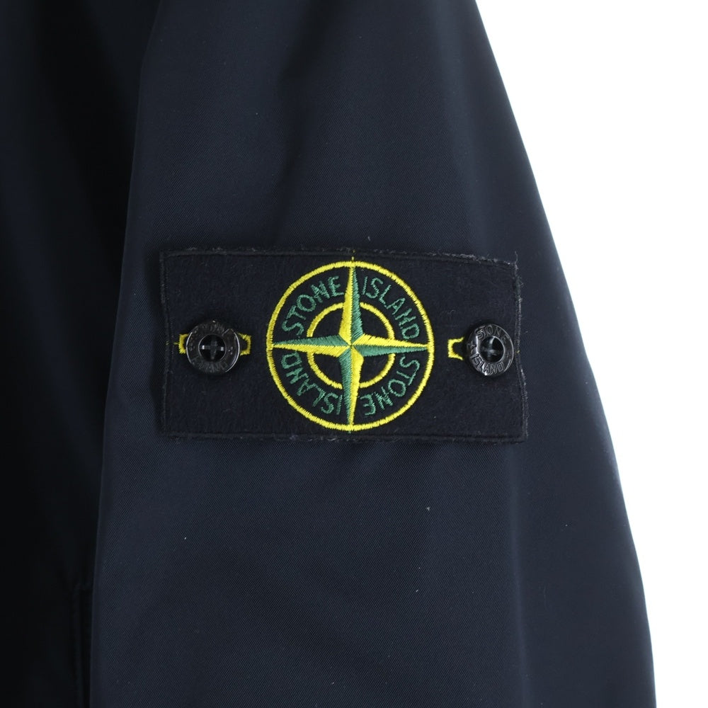 STONE ISLAND(ストーンアイランド) POLYESTER MICRO TWILL ロゴワッペン付き プリマロフト入りジャケット ネイビー 811543726