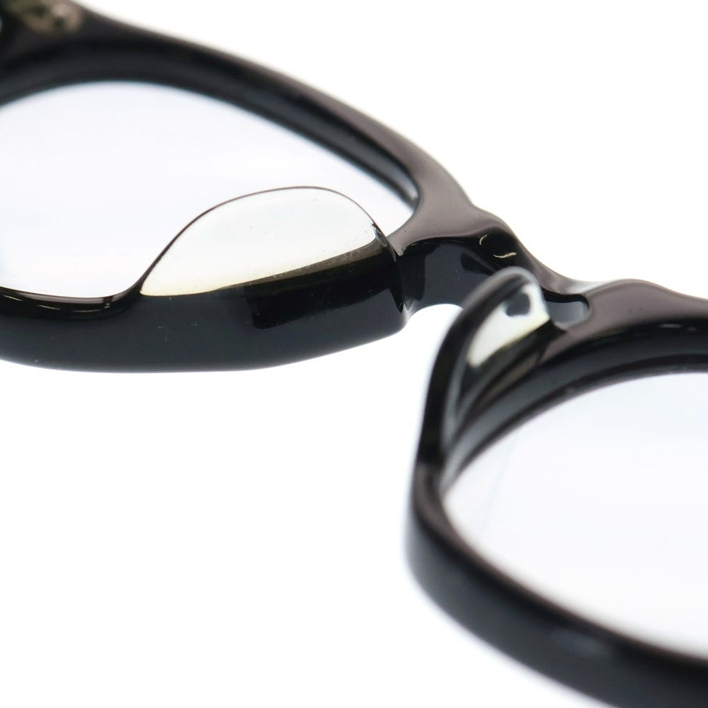 NO BRAND(ノーブランド) CASU キャス Keith 143-1 キース ウェリントン 眼鏡 サングラス アイウェア ブラック