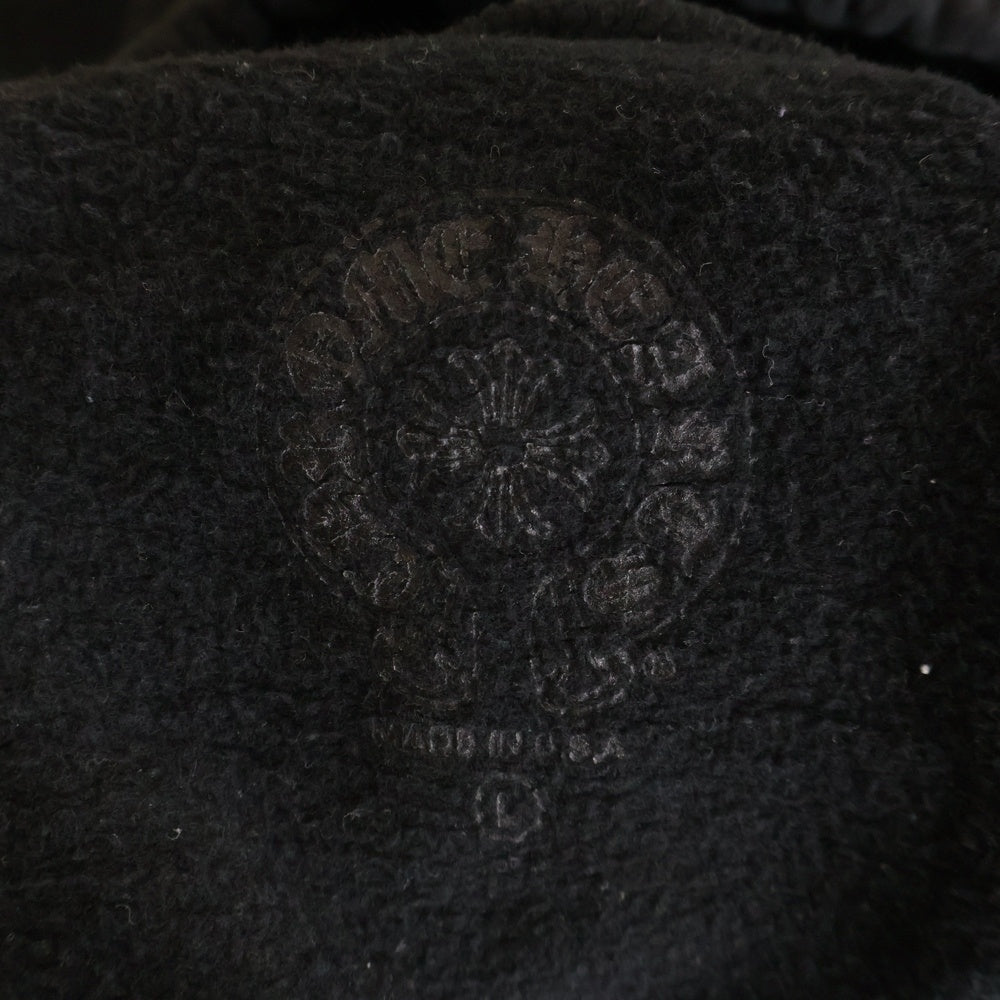 CHROME HEARTS(クロムハーツ) SWTSHRT HD ZIP 大阪限定バックホースシューダガージップパーカー ブラック