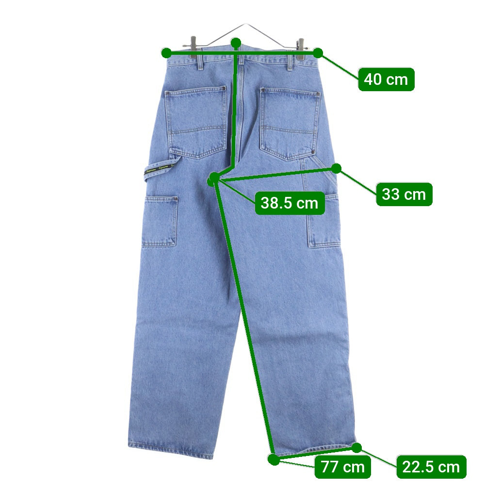 SUPREME(シュプリーム) 24AW Denim Double Knee Painter Pant ダブルニーデニムペインターパンツ インディゴ