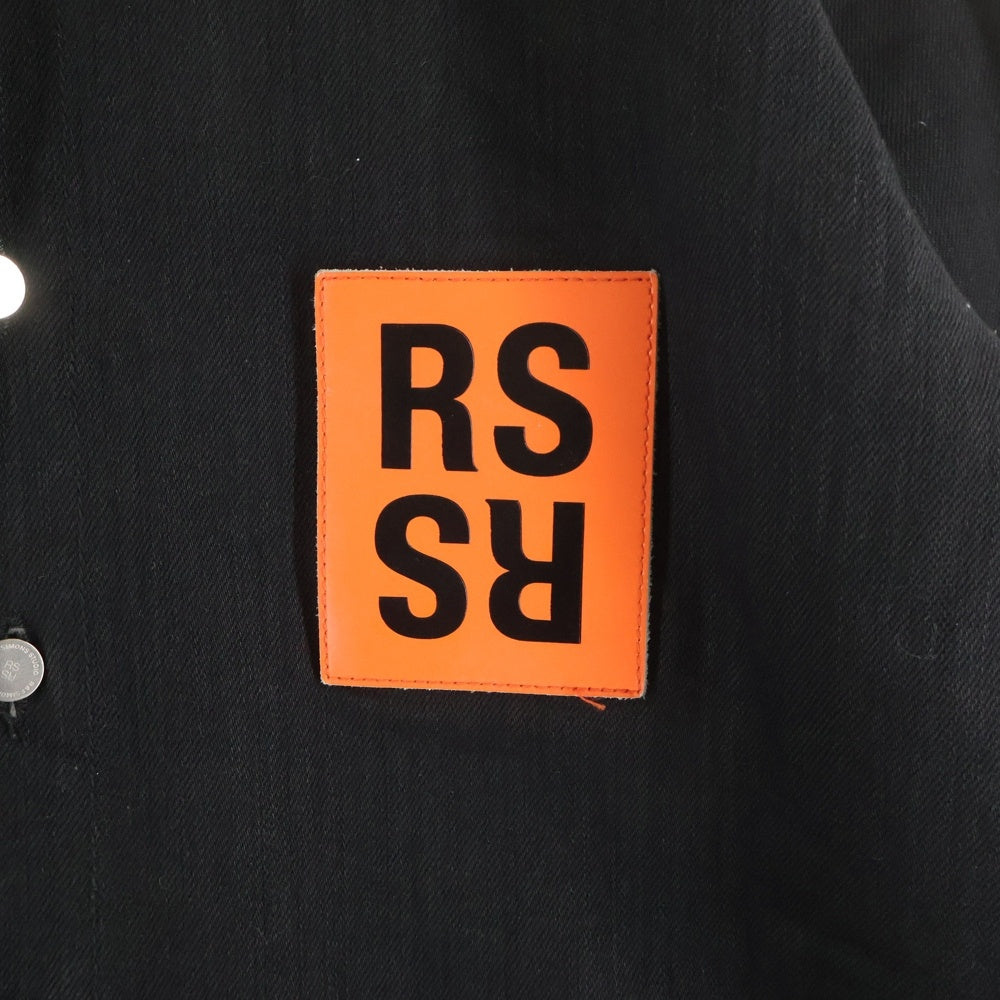 RAF SIMONS(ラフシモンズ) CARRY OVER DENIM SHIRT キャリーオーバー デニム シャツ ブラック 182-241