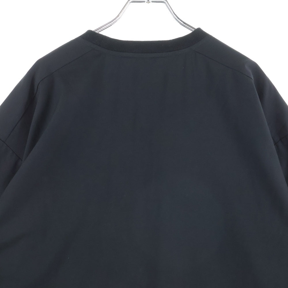 APPLEBUM(アップルバム) Active Pocket Tee アクティブ 胸ポケット付 クルーネック 半袖Tシャツ ブラック